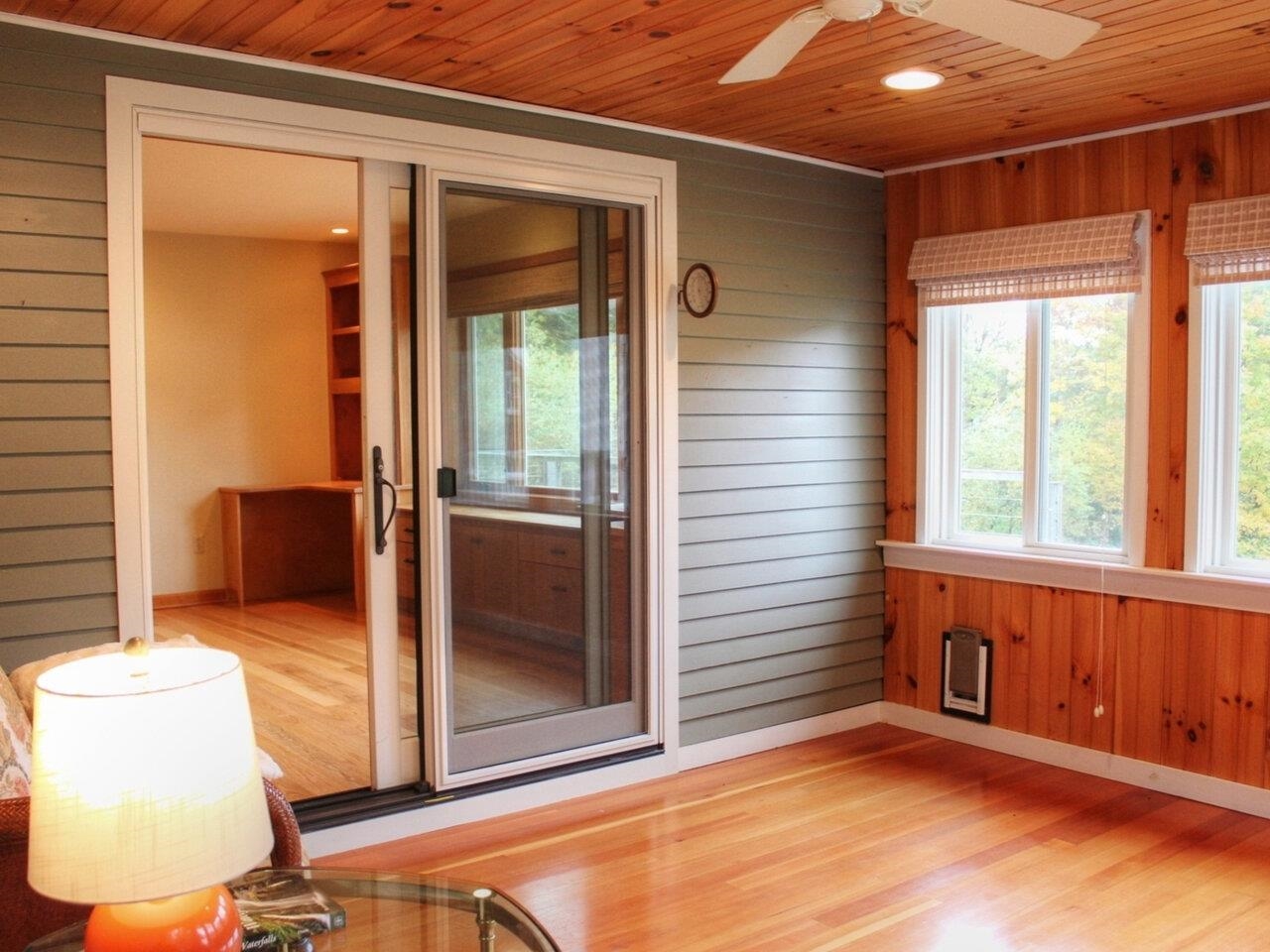 Sunroom beckons relaxation!