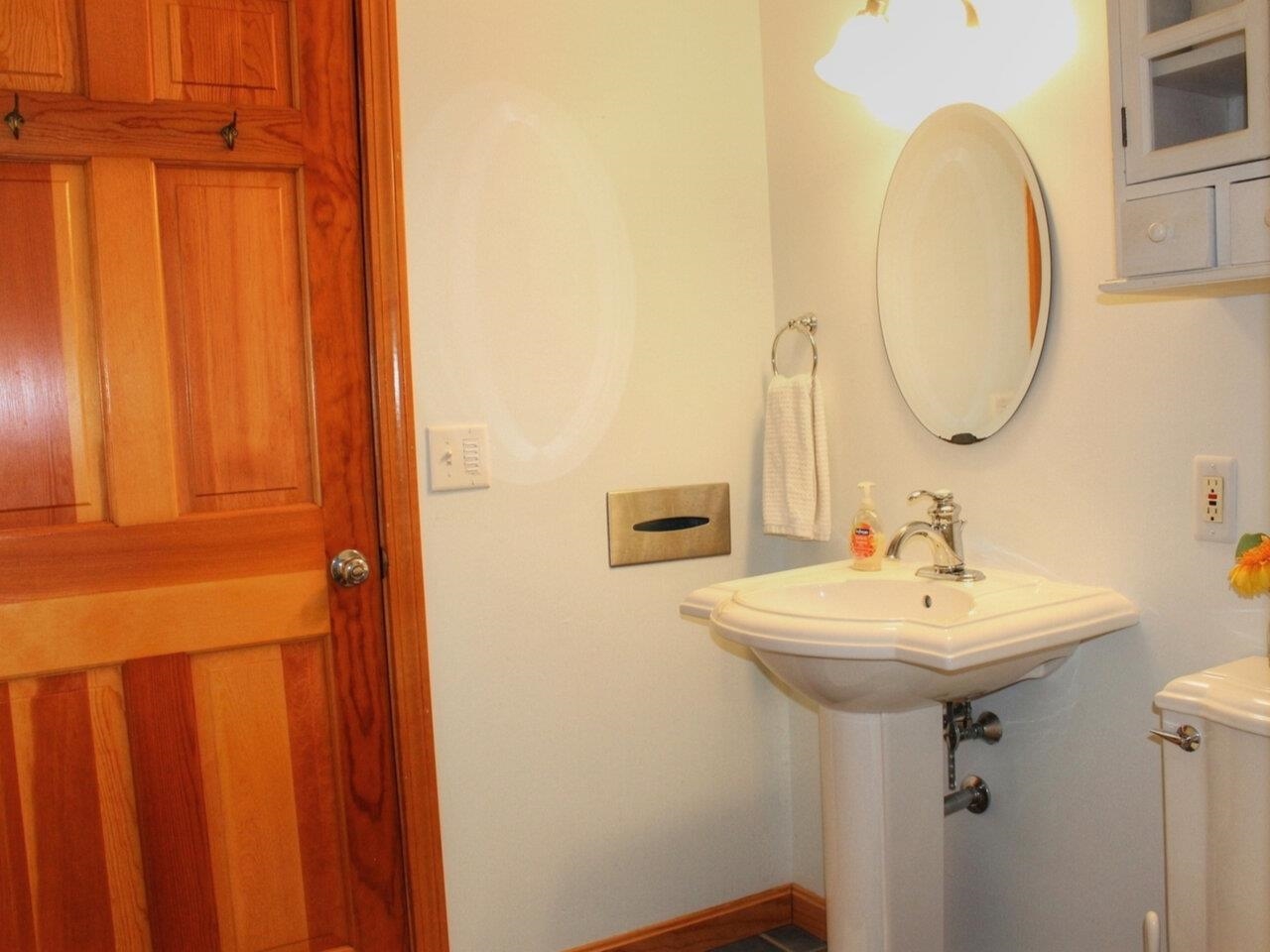 3/4 bath in lower level