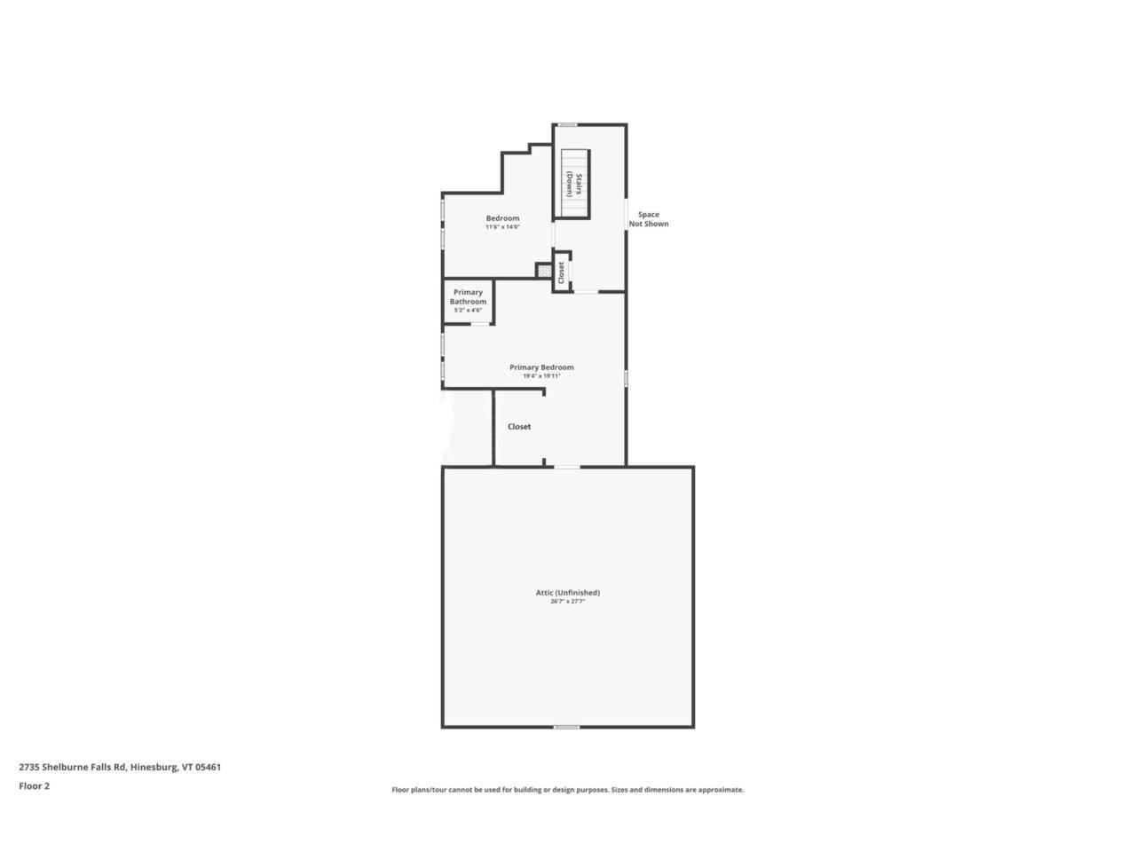 Floor Plan - Second Level