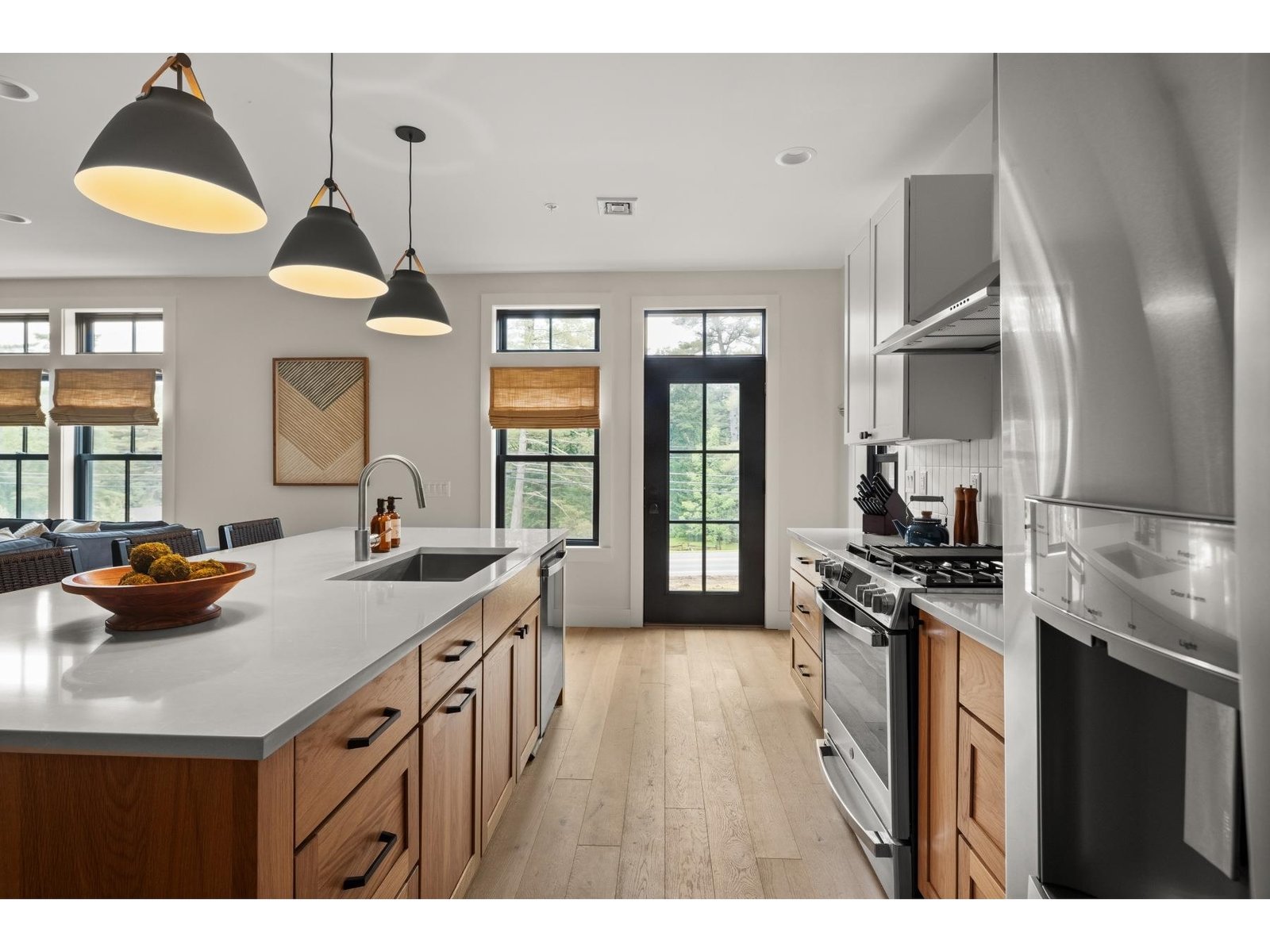 Kitchen into Living room