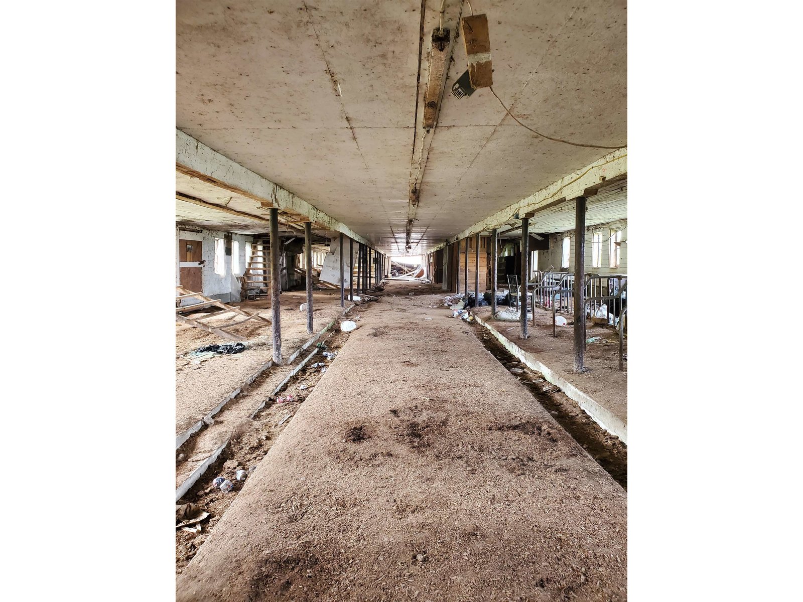 Main Floor of Barn