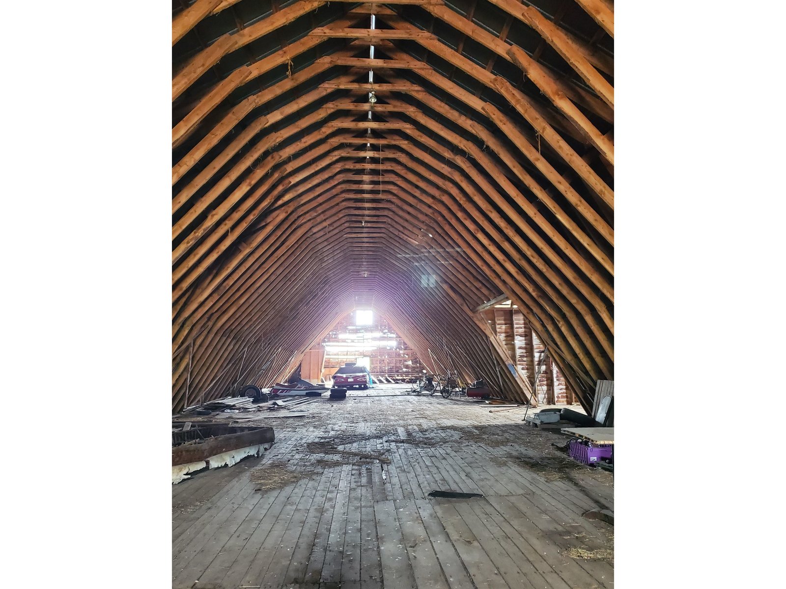 Top Floor of Barn