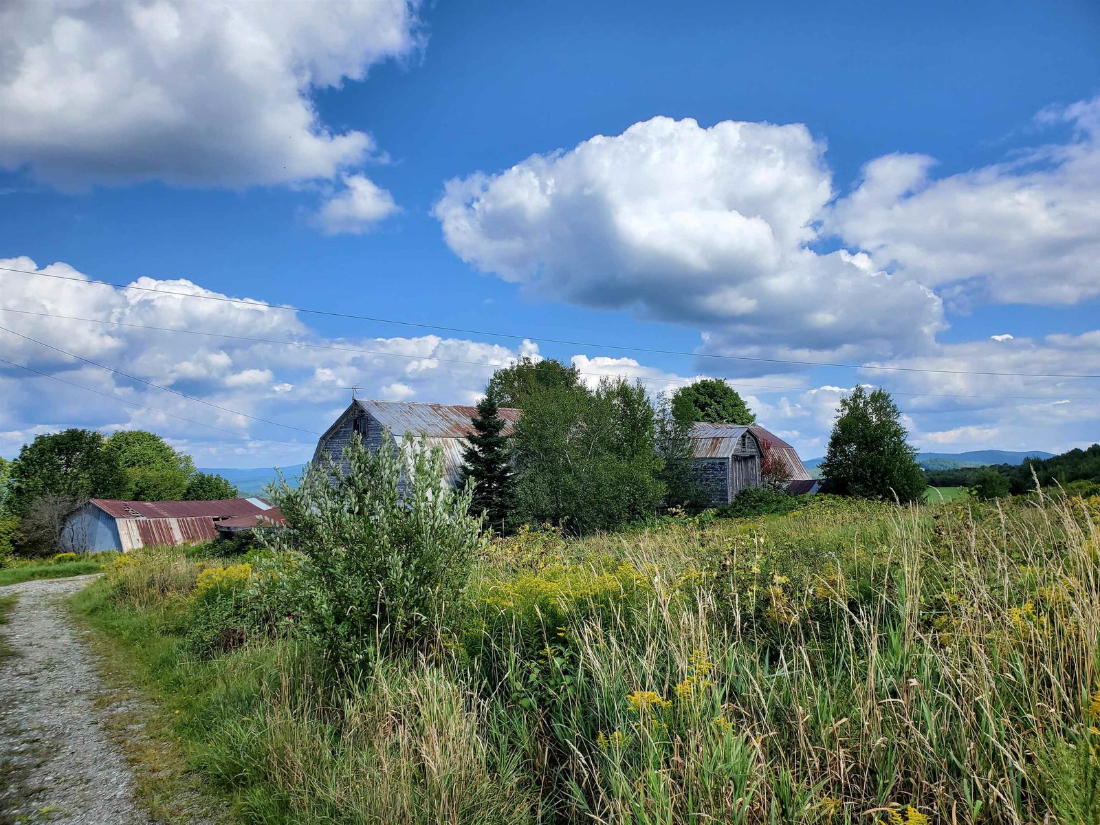 Back view of the Barn