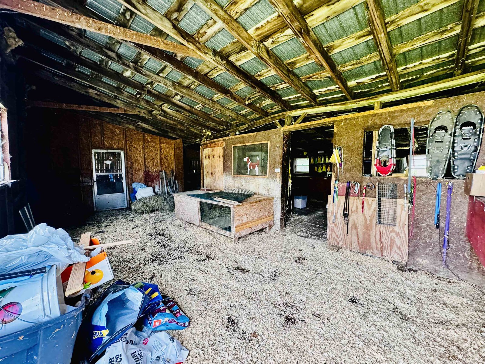 Interior of Barn