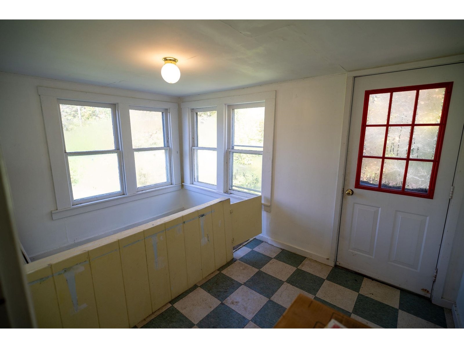 Mudroom Entry to Larger Unit