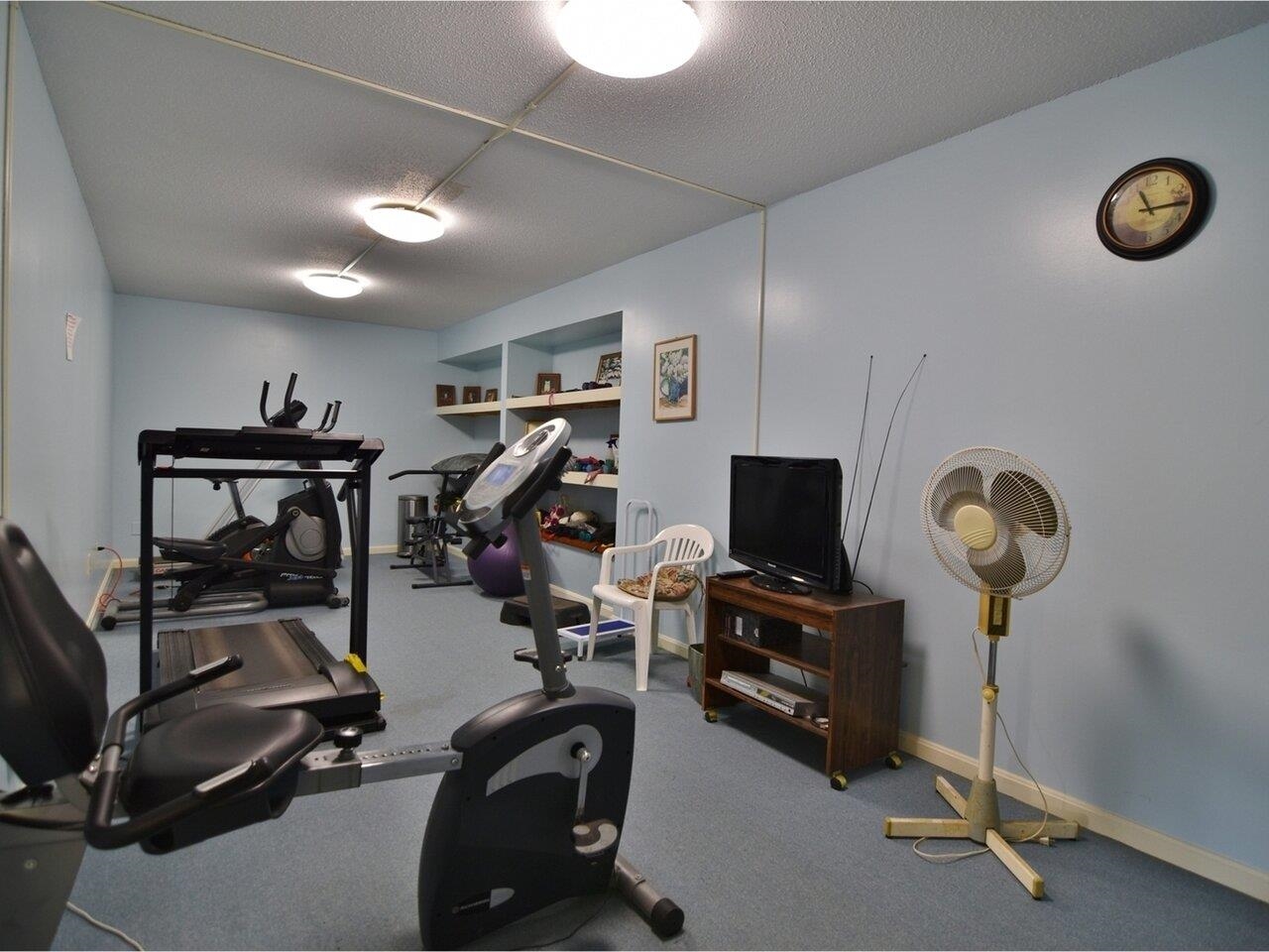 Community fitness room