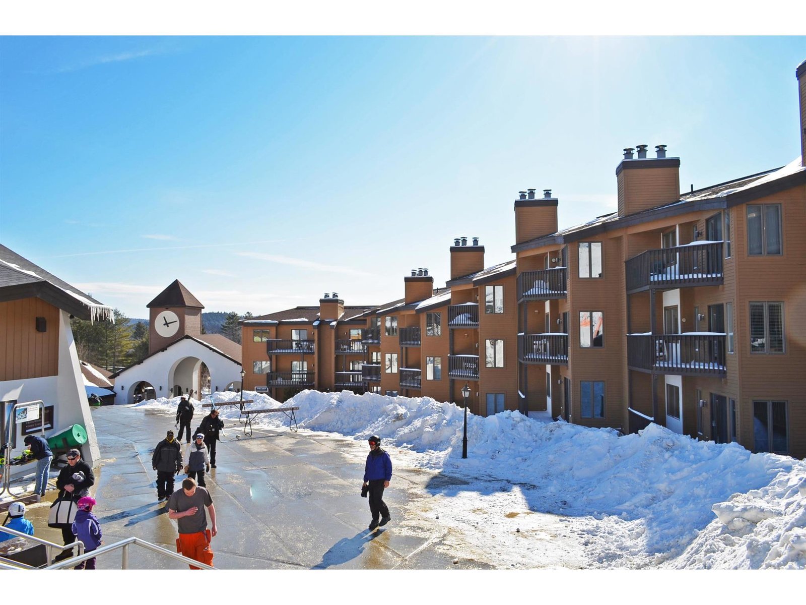 Located at Okemo's base area