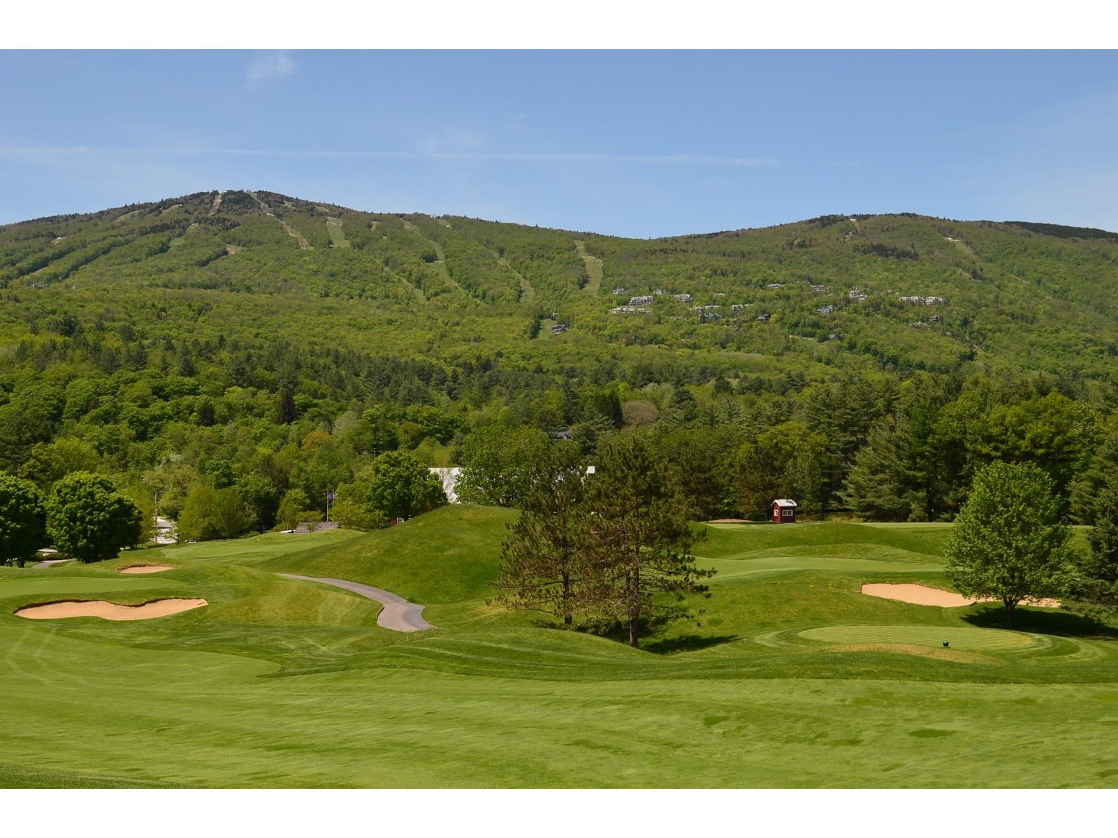 Golf course in town