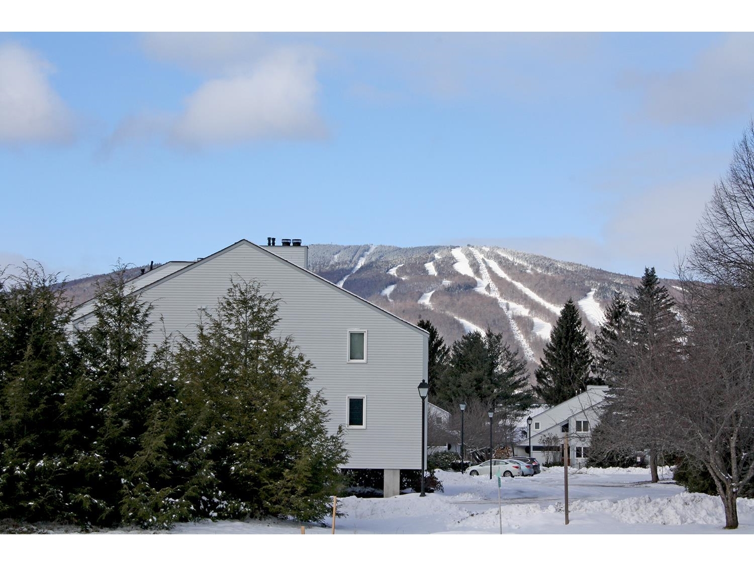 Okemo Mtn. view from community