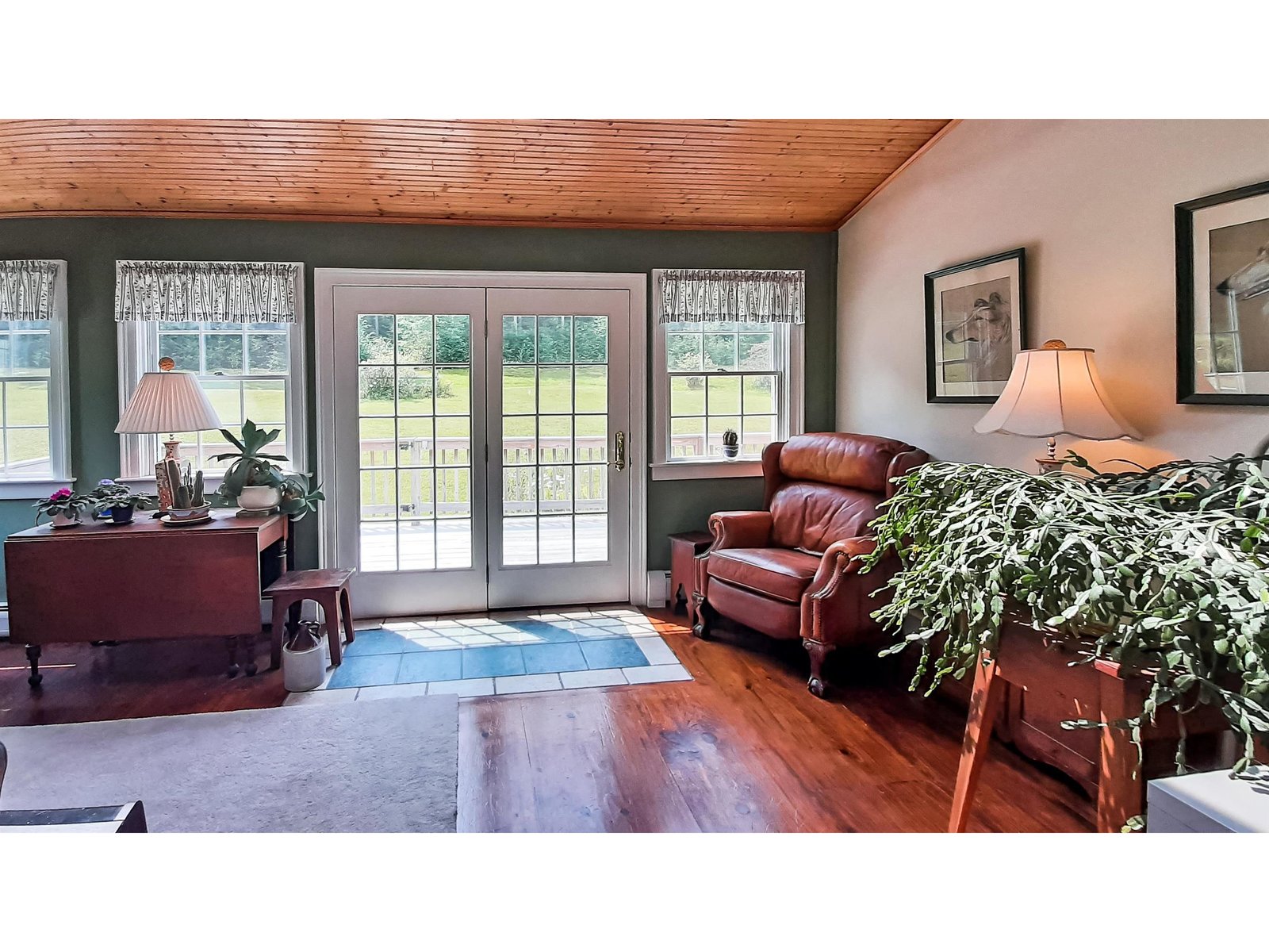 Sun Room with Skylights