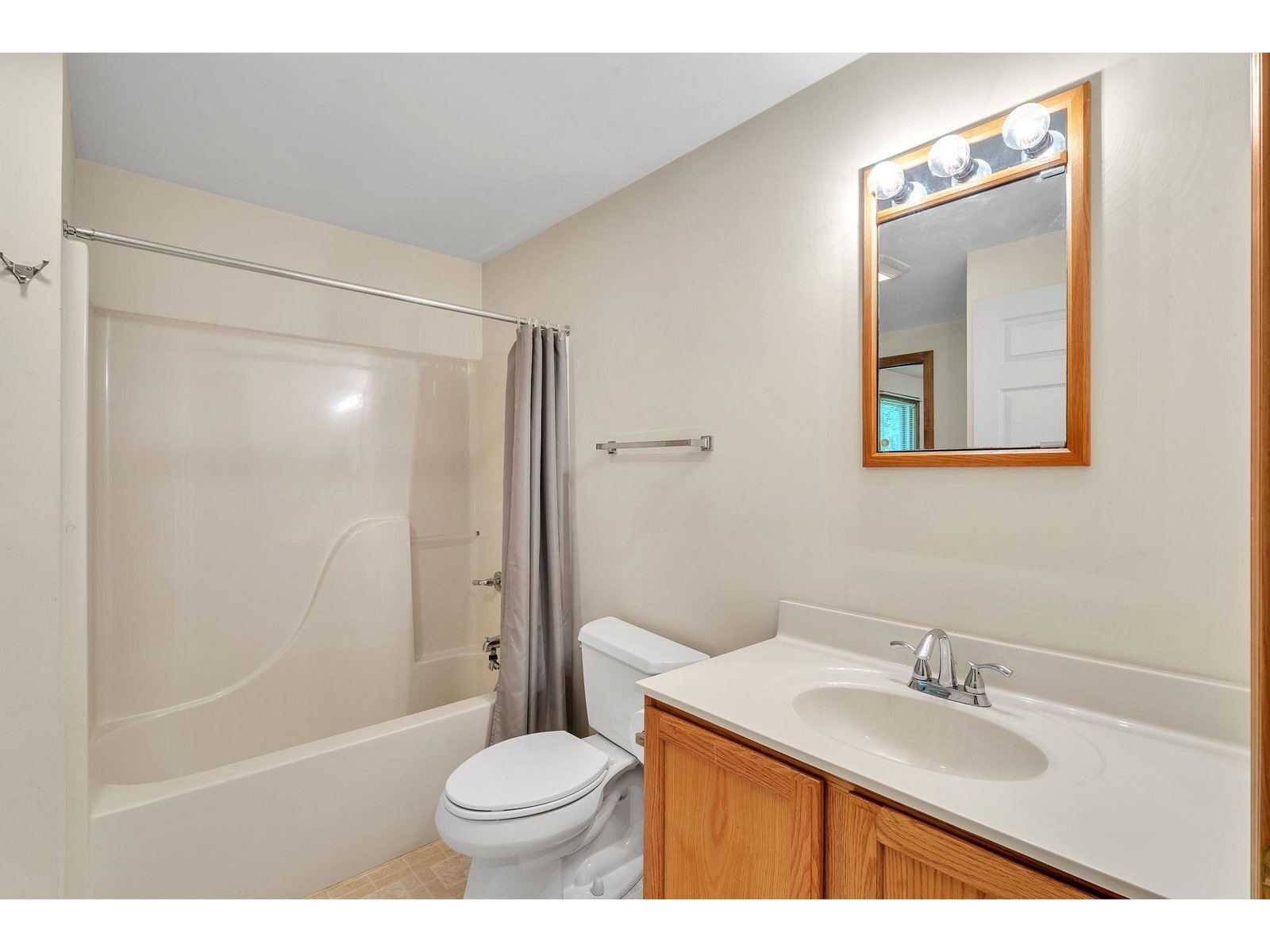 Full bathroom with a tub/shower and separate shower