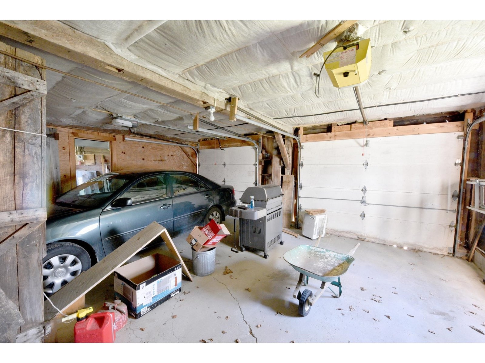 Oversized two car garage