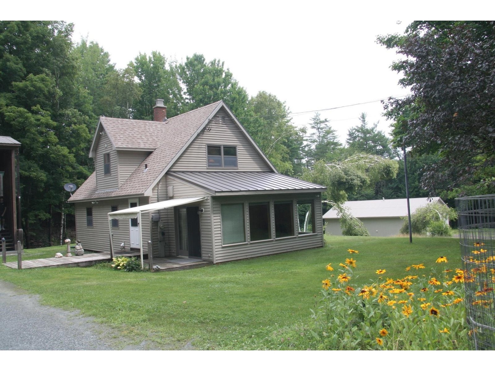 House rear entrance