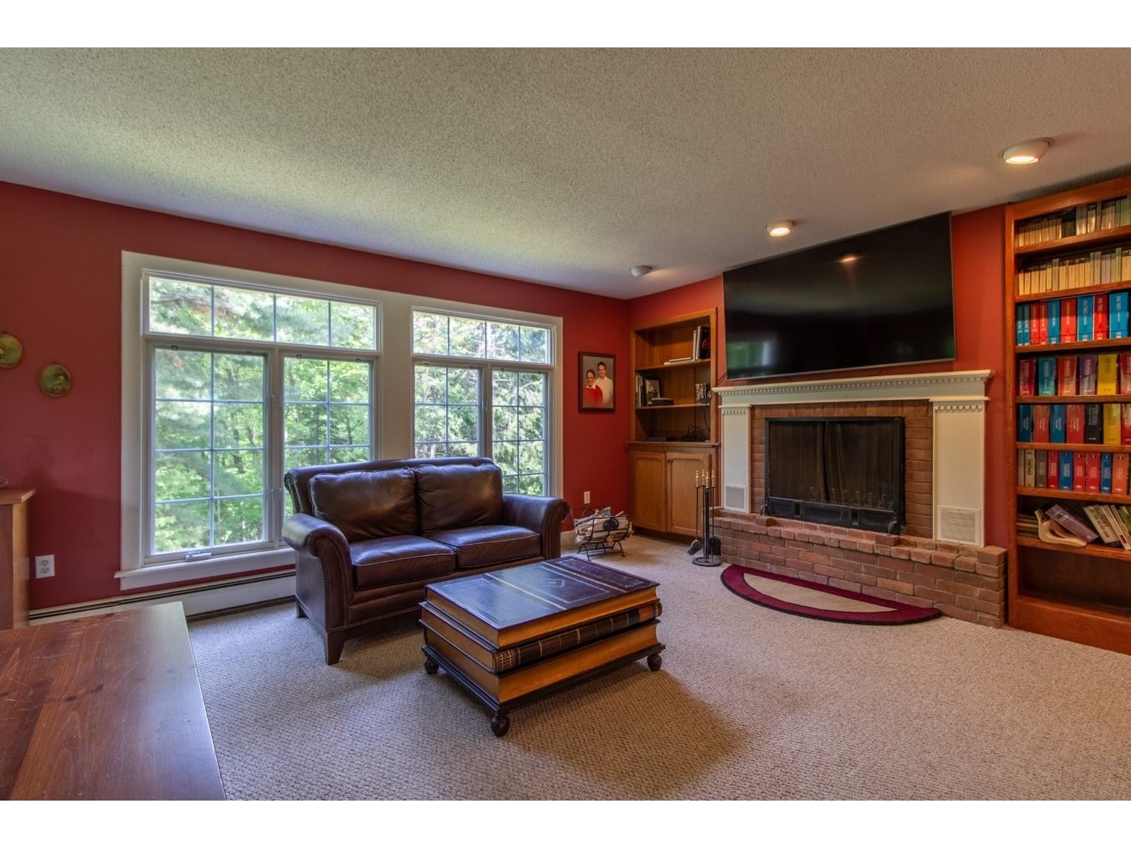 Second Floor Bedroom with fireplace