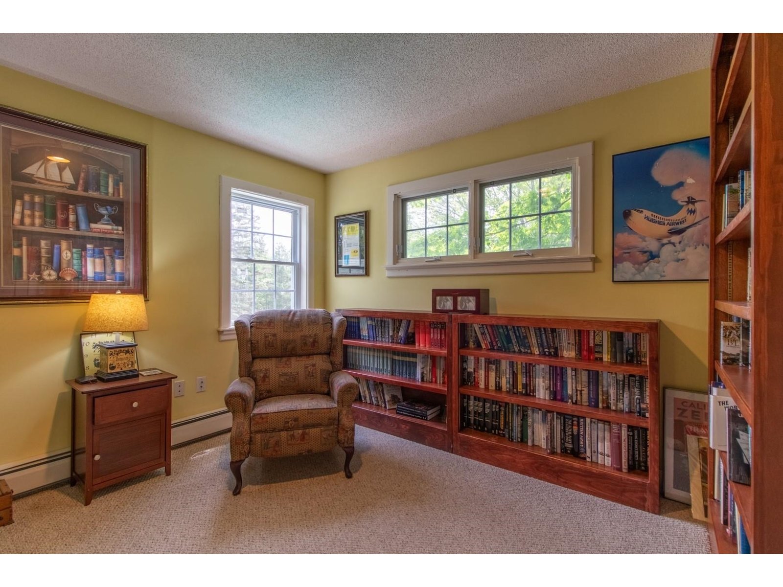 Library on second floor