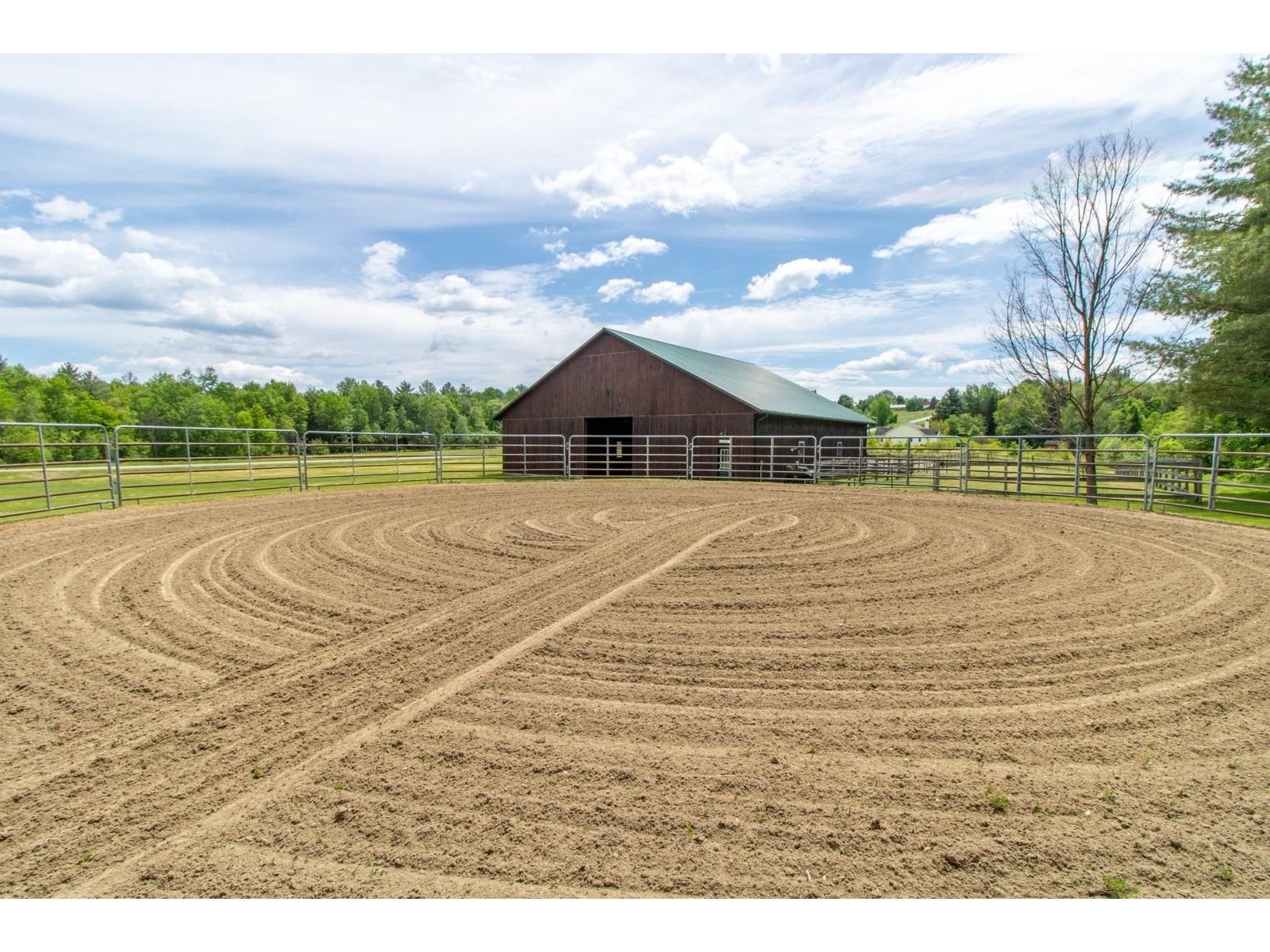 Round pen for training