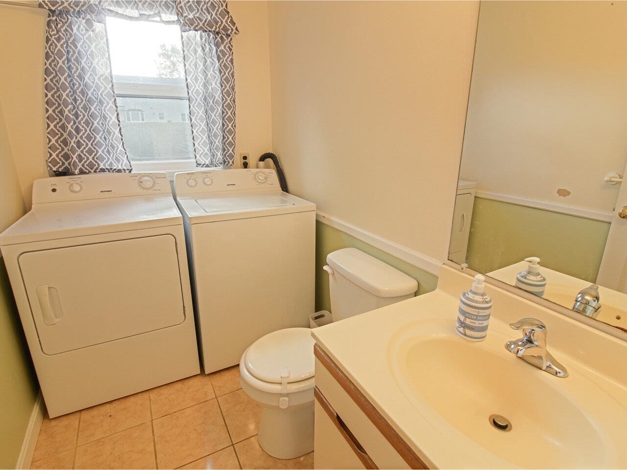 1st Floor Laundry & Half Bath