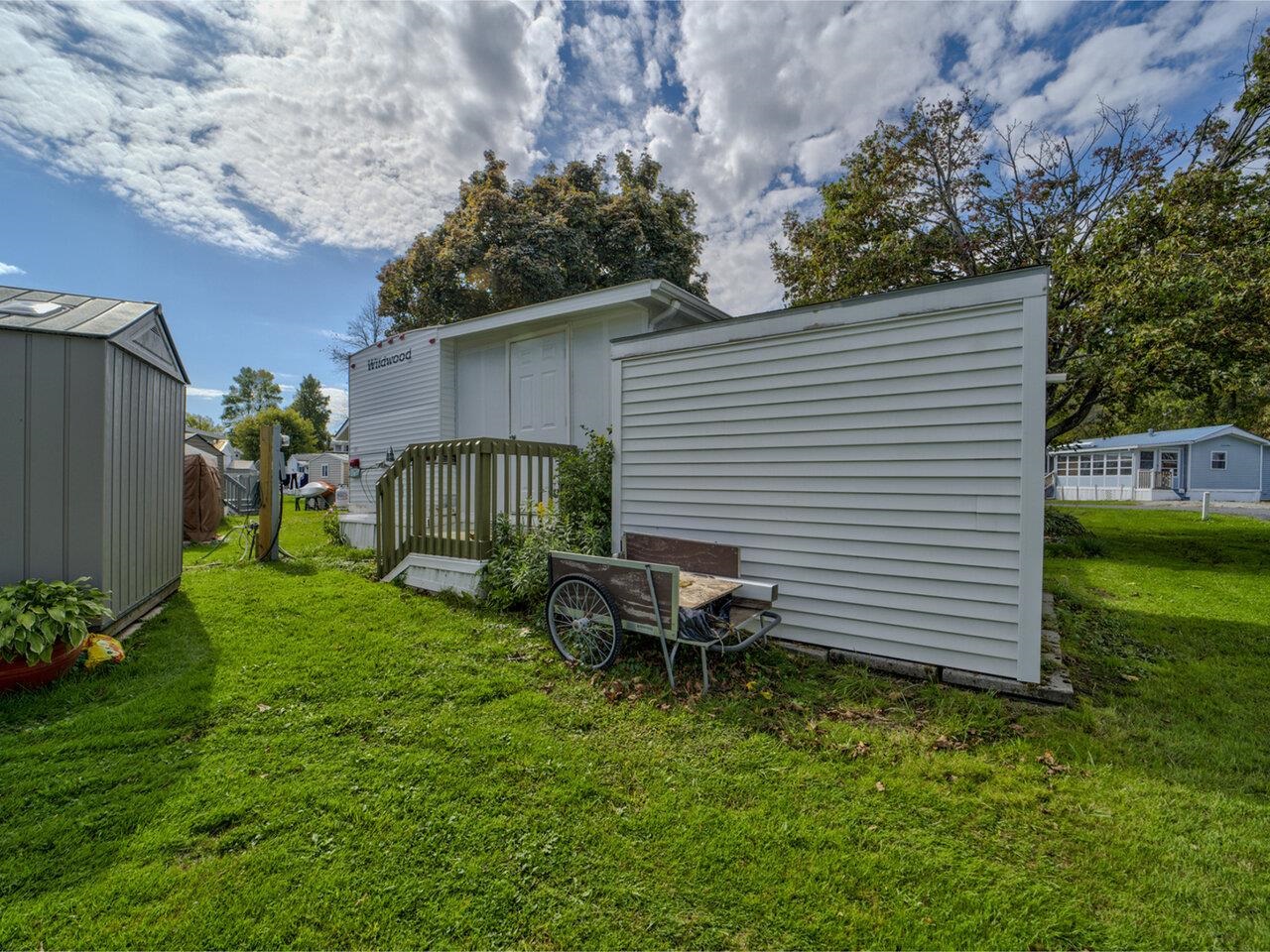 Small backyard