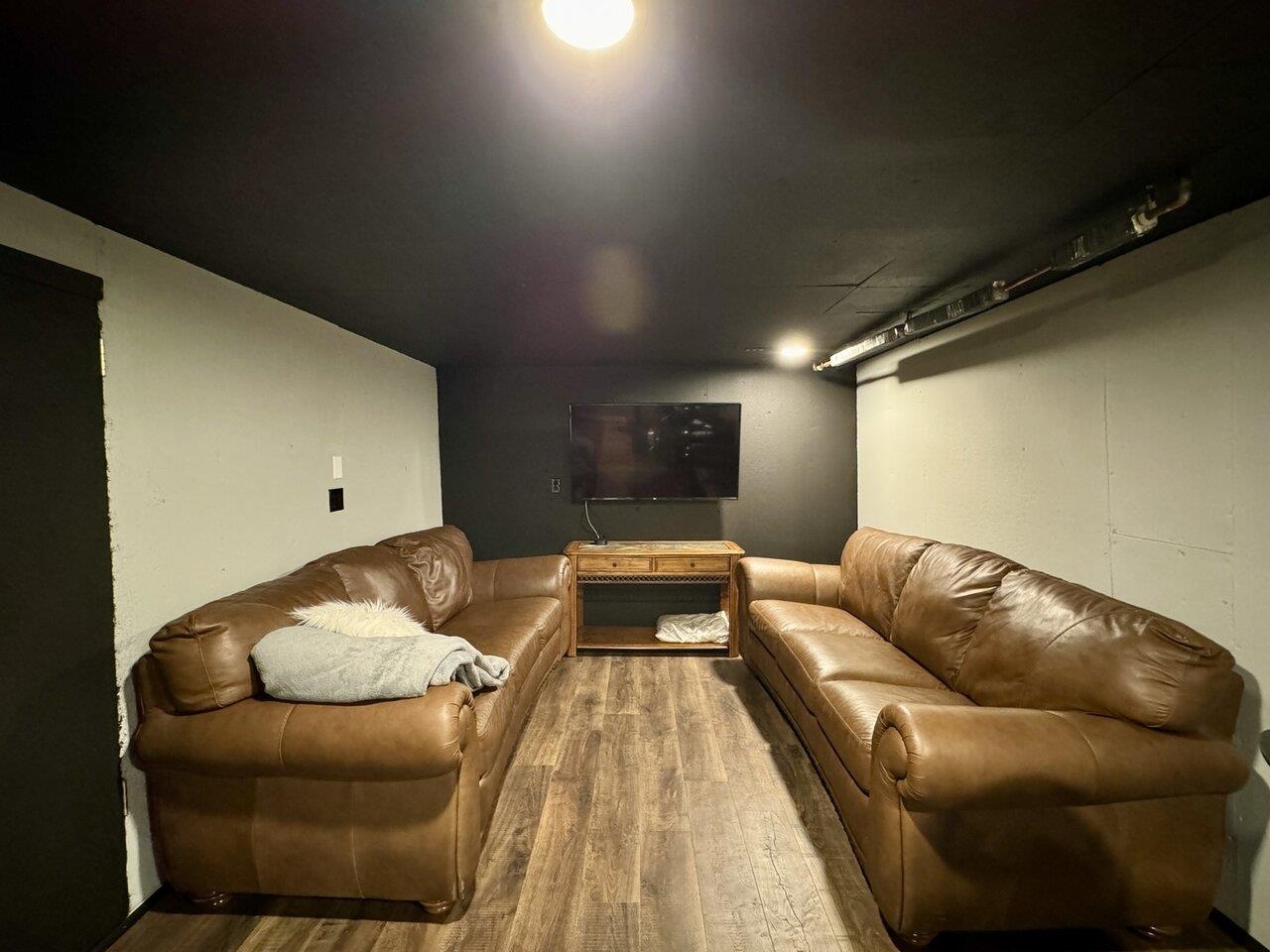 Finished space in basement