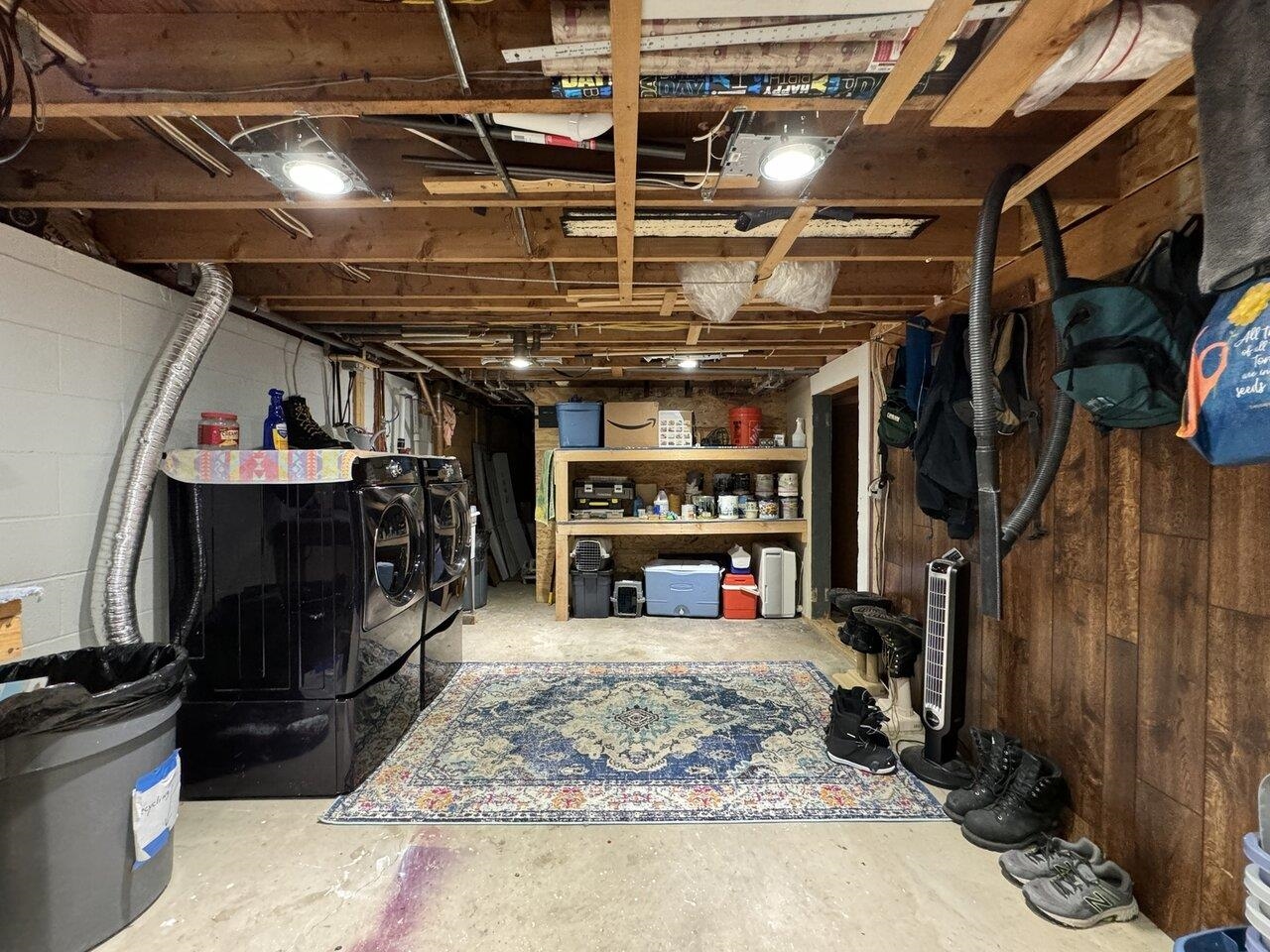 2nd washer & dryer in basement