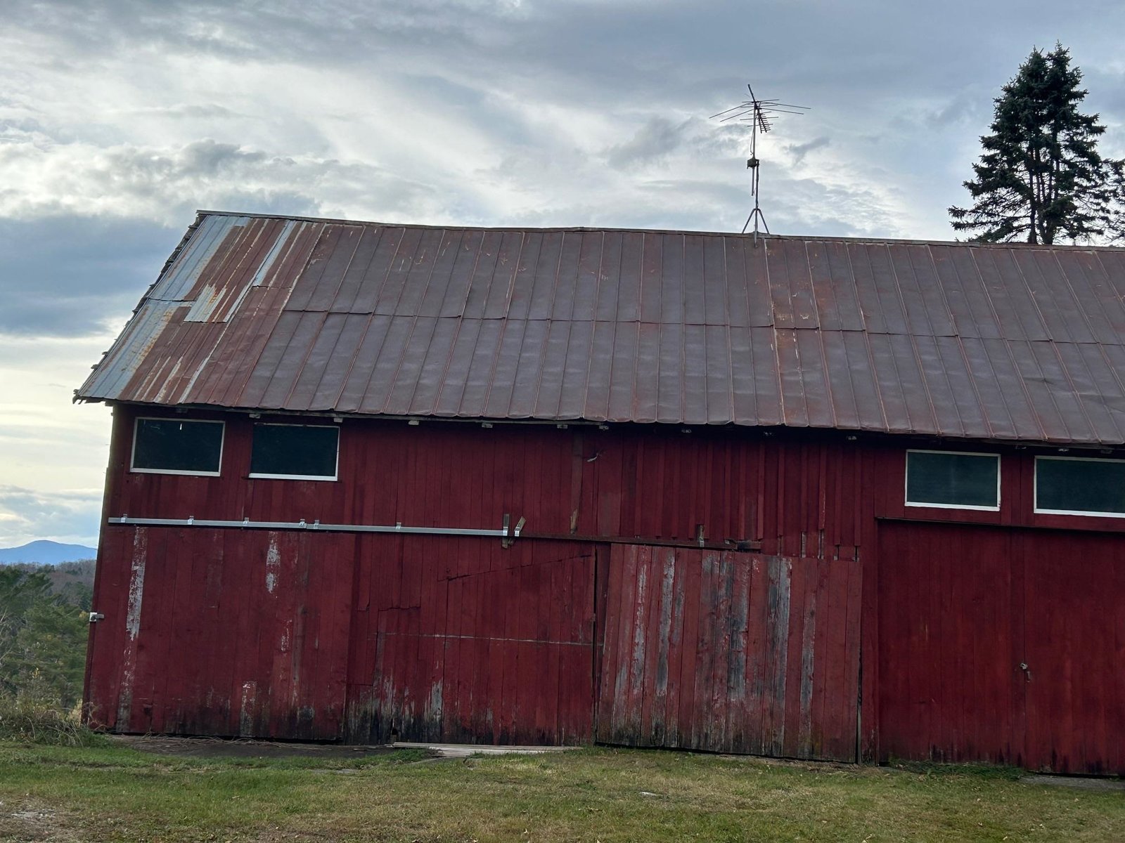 Big red barn!