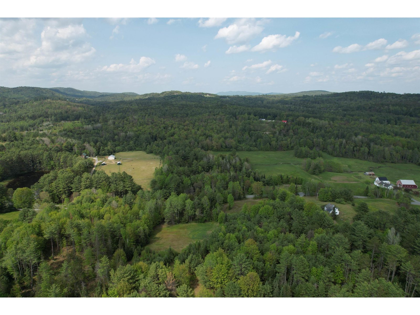 Northern view from subject property