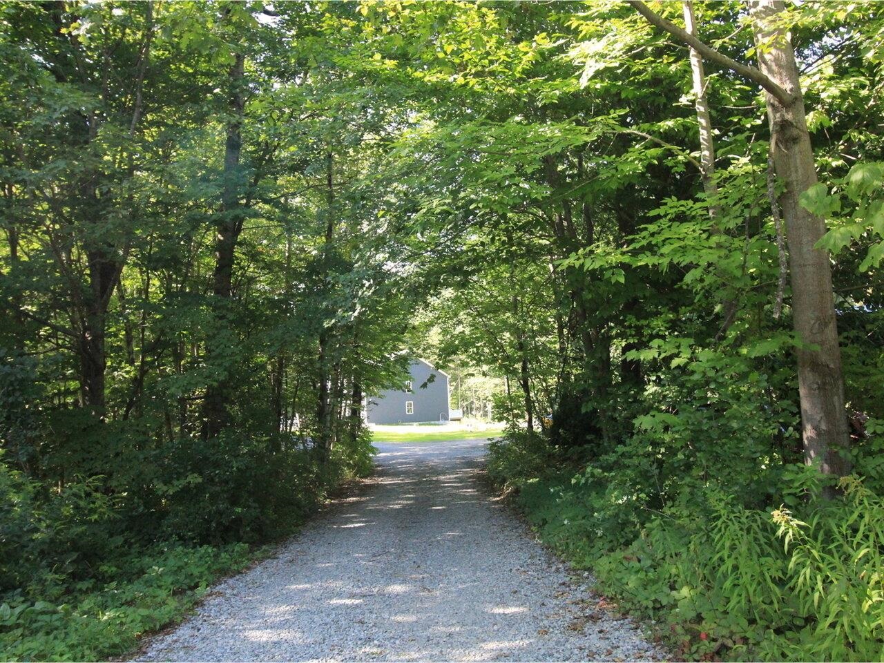 Driveway to Townhomes