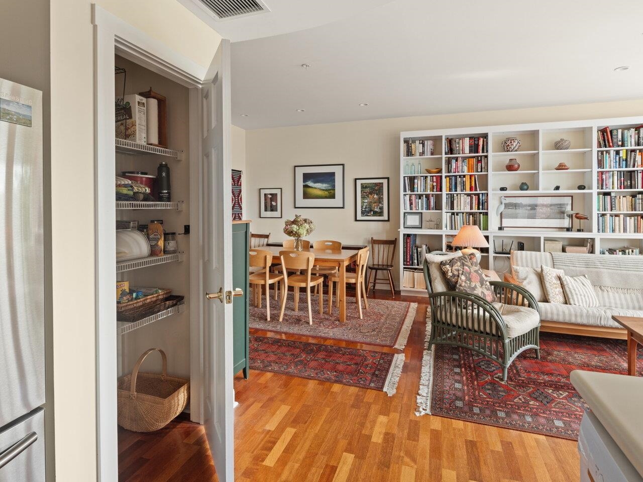 Pantry Closet in Kitchen