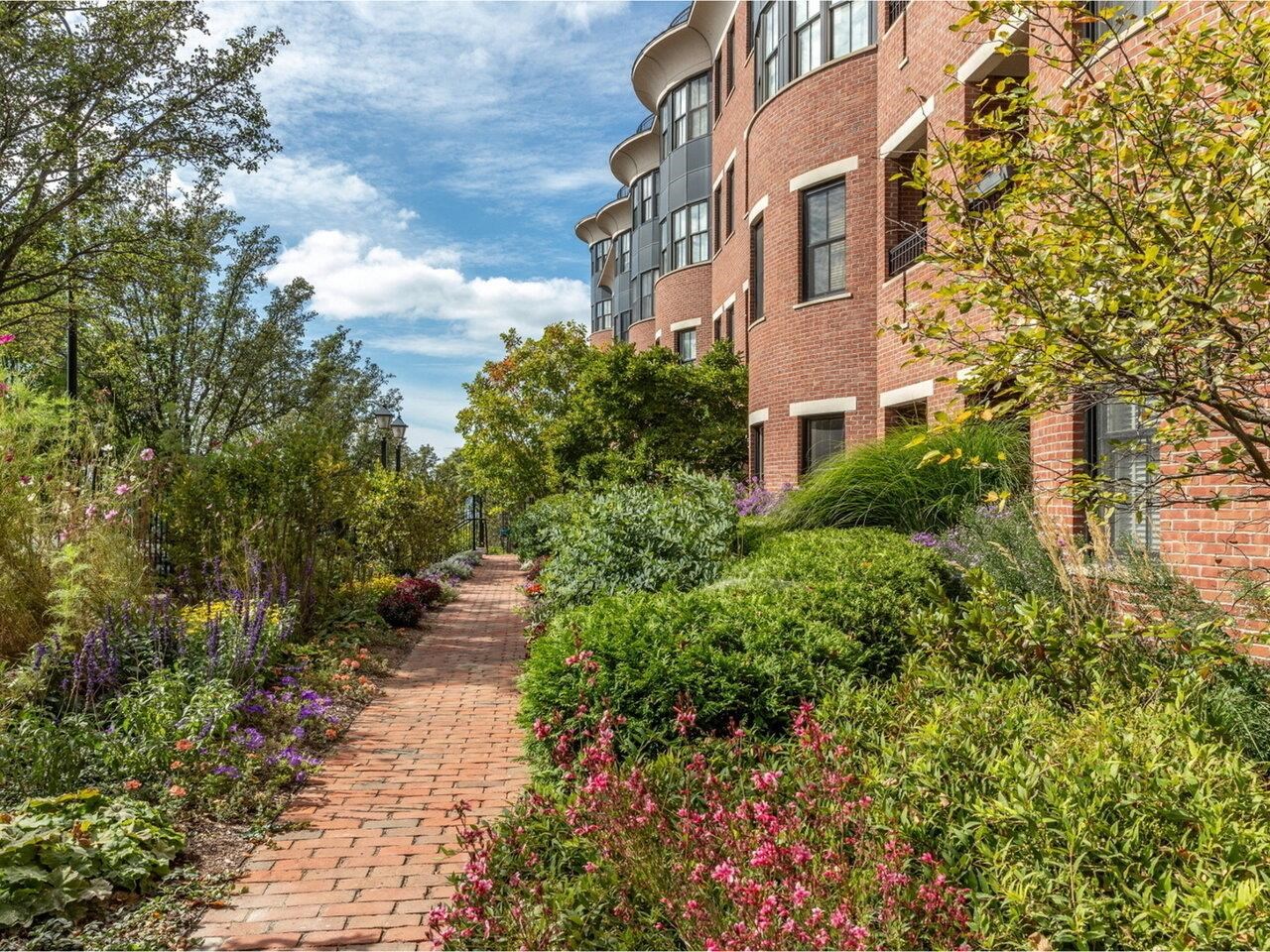 Landscaped grounds