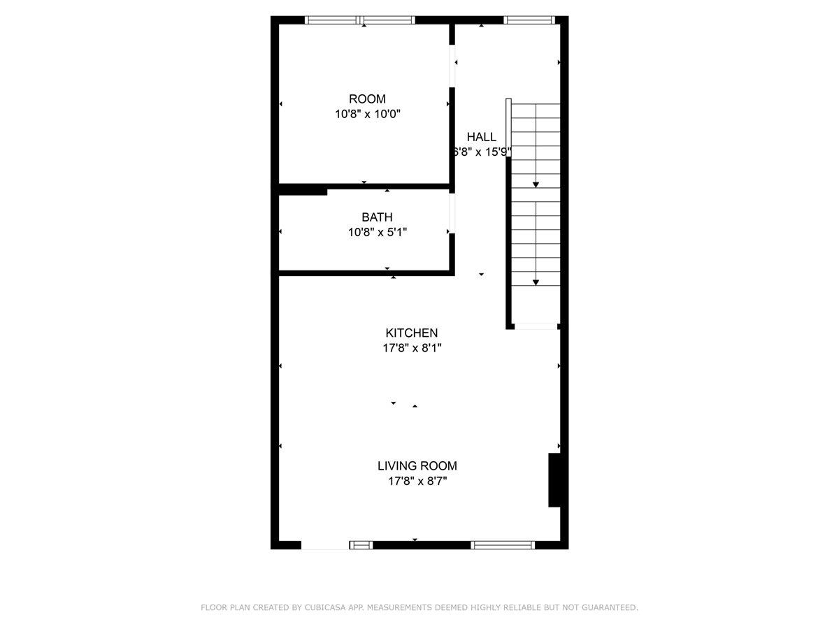 main level - floor plan