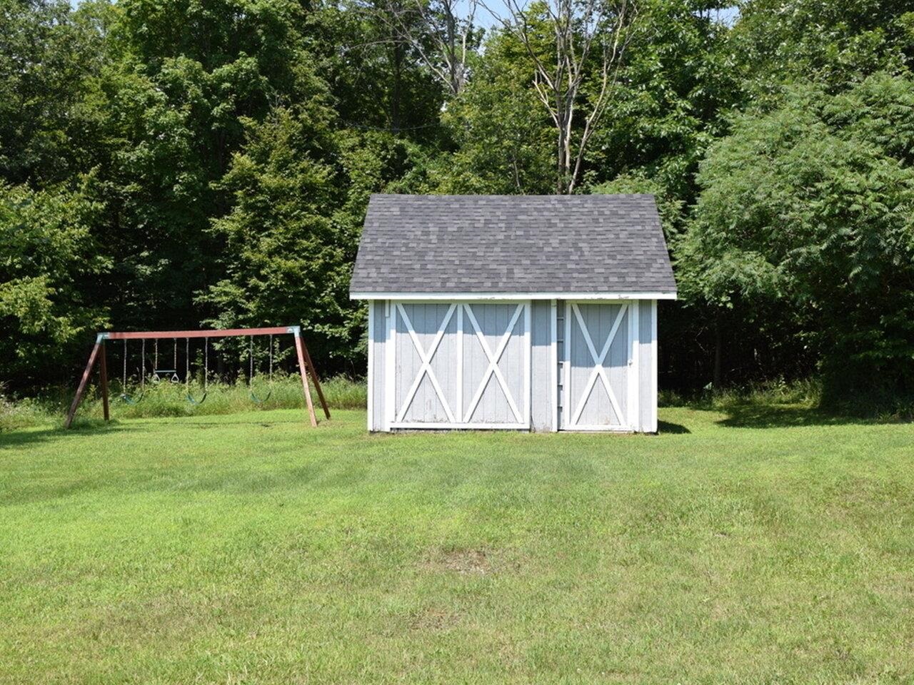 Shed & covered storage