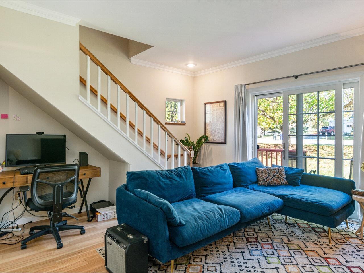 Office Nook Under Stairwell