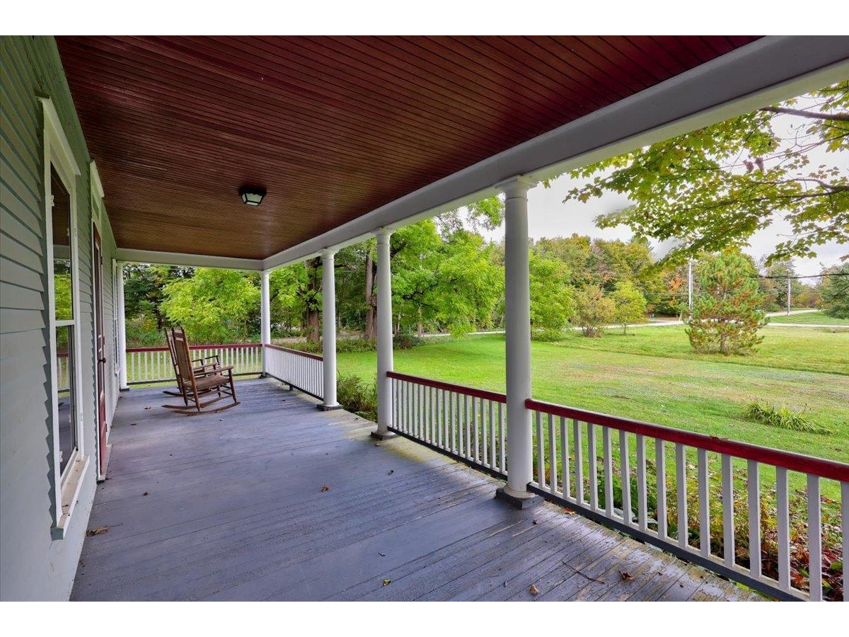 Huge porch