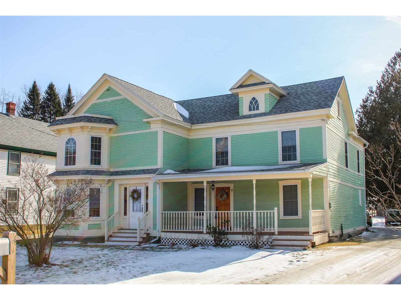 74 Bridge Street Huntington, Vermont Sold in 2018