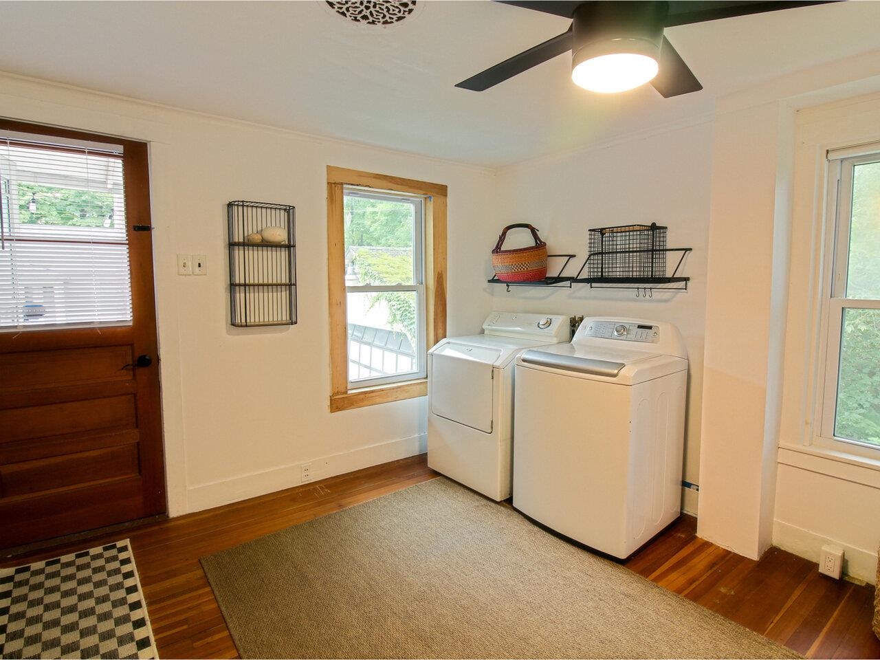 Laundry in Mudroom