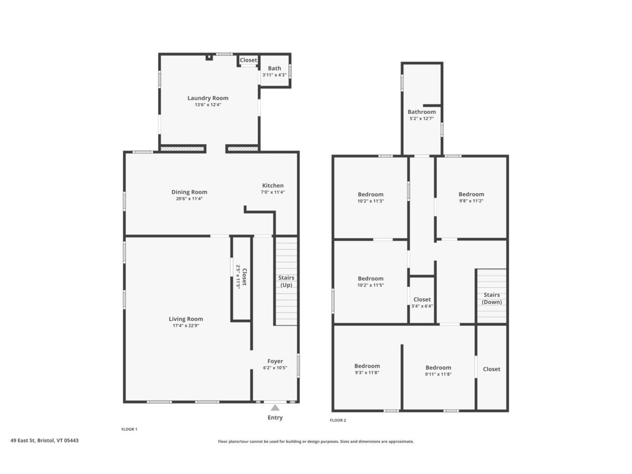 Floor Plan - Main House