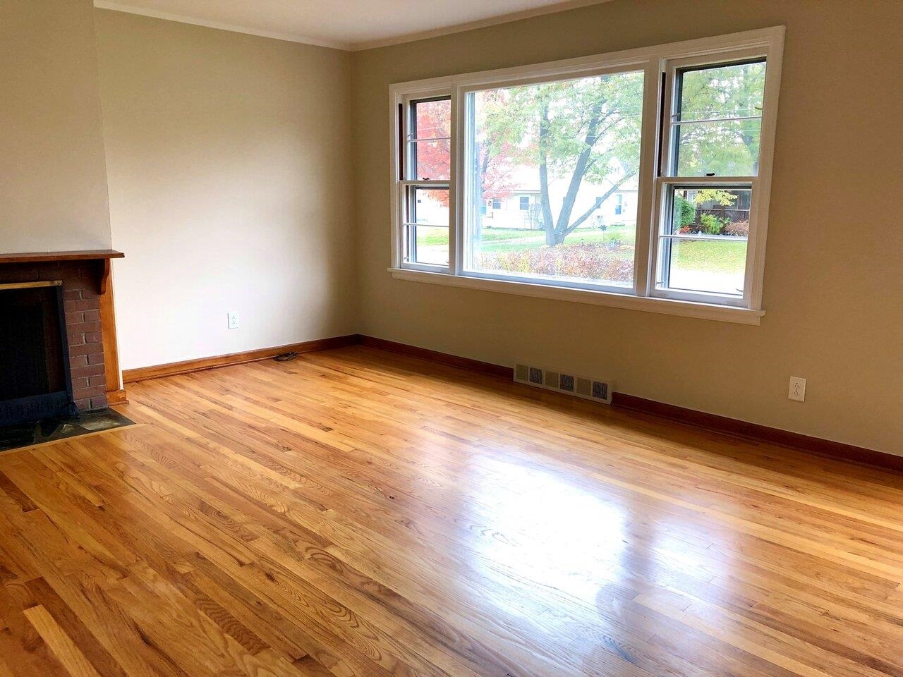 Living room after renovation