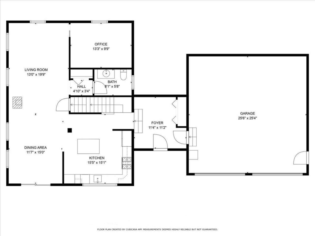 1st floor floor plan