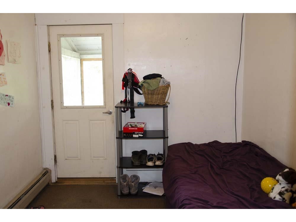 Unit B Bedroom 2 and door to Rear Porch