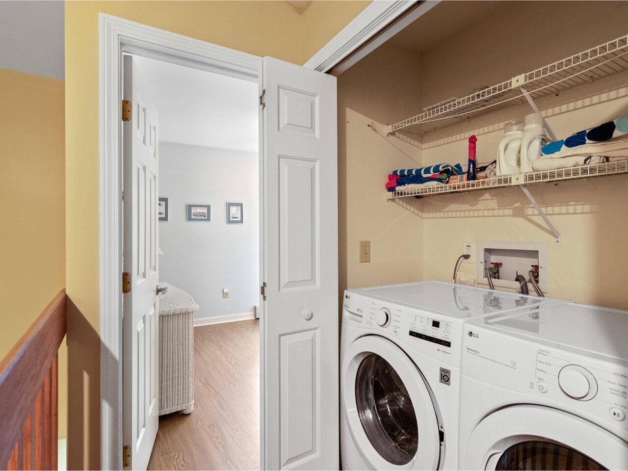 Laundry with Newer Appliances