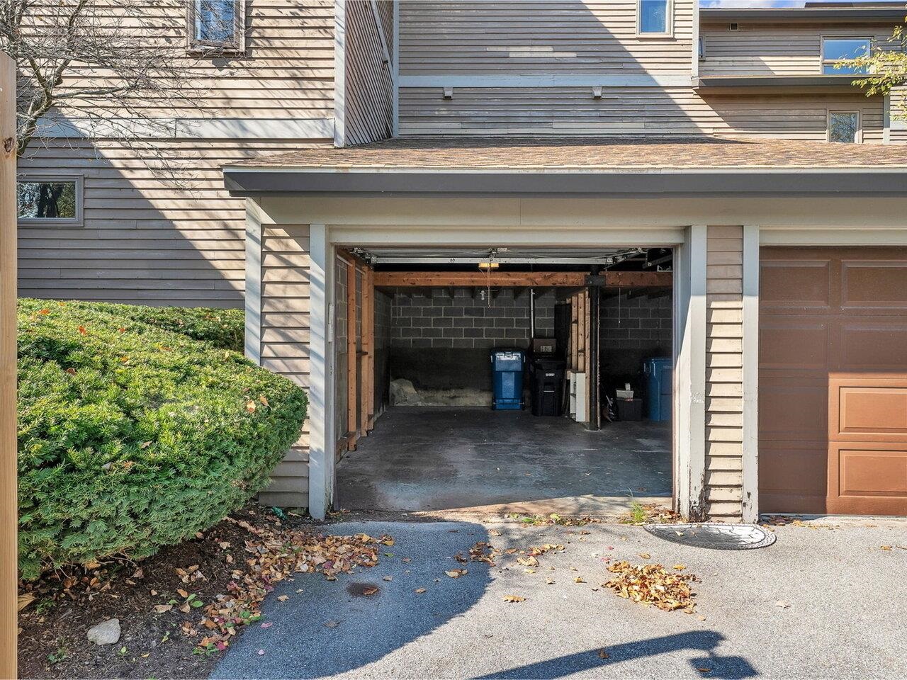 Garage with Storage