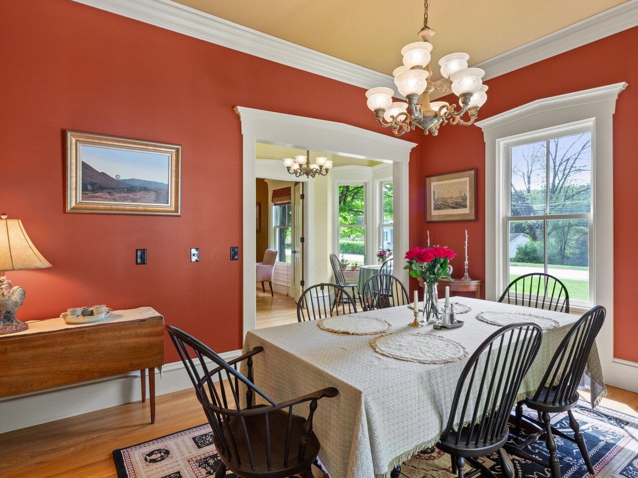 Great millwork & Red Elm Floor