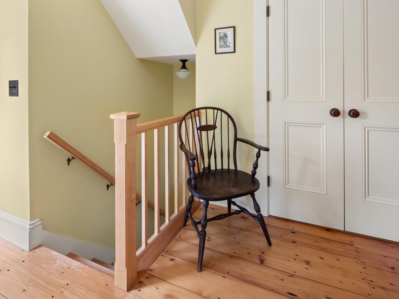 Back stairs to the kitchen