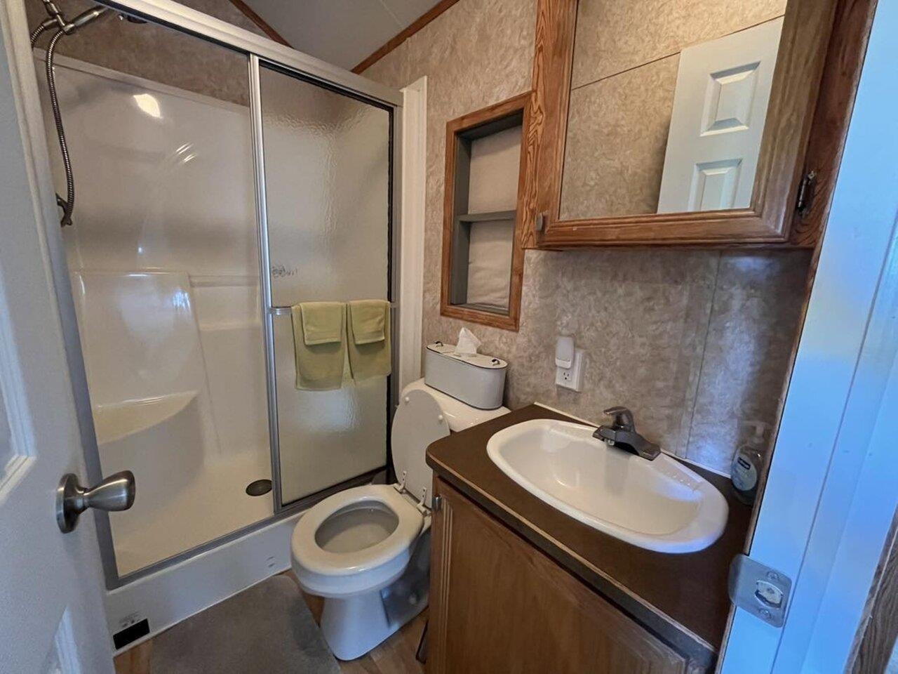 3/4 bathroom