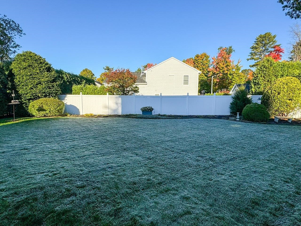 Spacious Flat Backyard