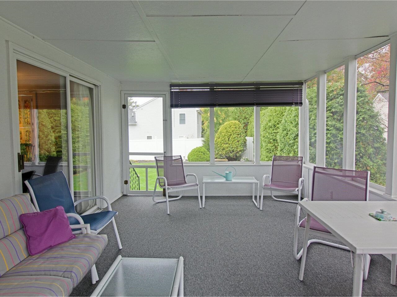 Spacious Screened Porch