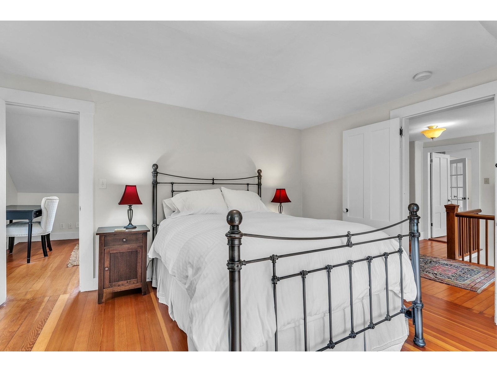 Bedroom with large sitting area and Mtn. views