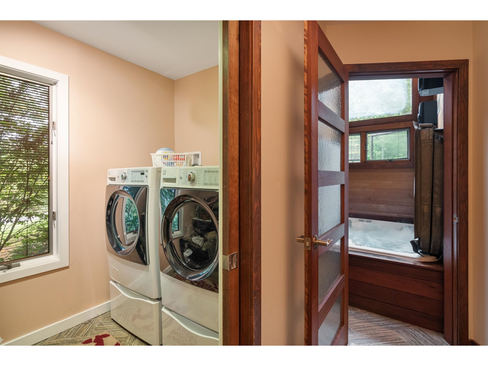 First floor laundry room