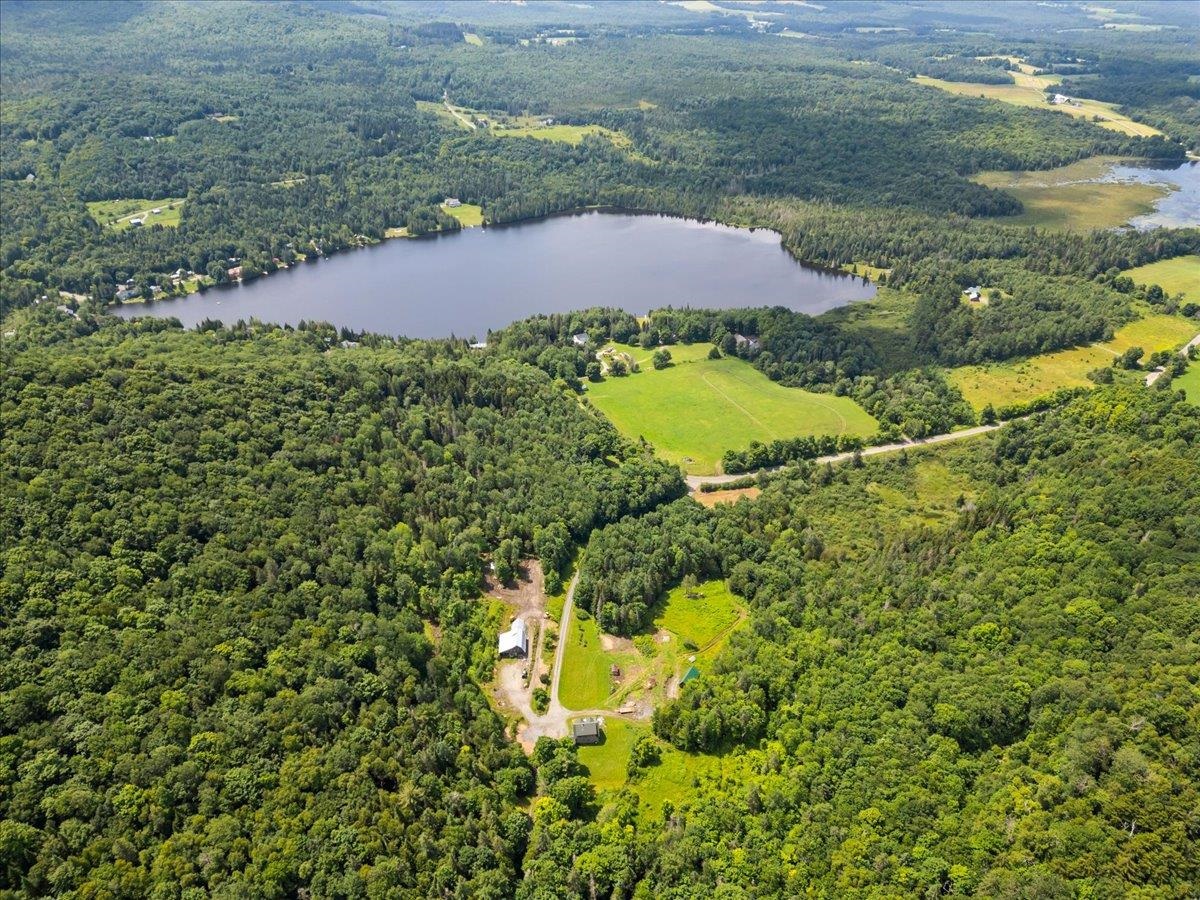 Daniels Pond in the distance