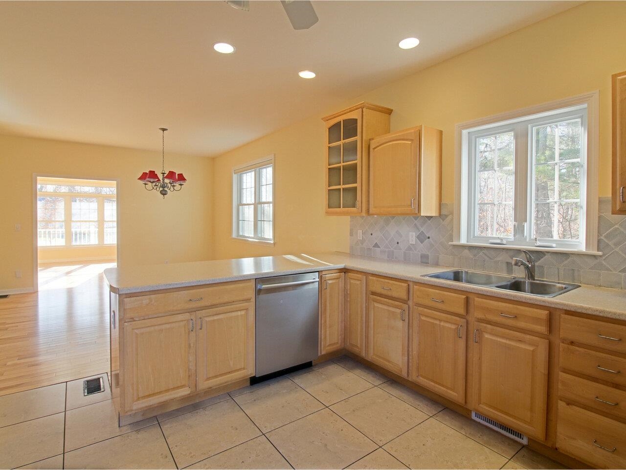 Tiled Kitchen Floor